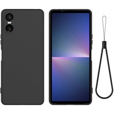 VSECHNONAMOBIL 77117 RUBBER Ochranný kryt pro Sony Xperia 10 VI černý – Zboží Živě