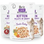 Brit Care Cat Fillets in Gravy Kitten Tender Turkey 85 g – Zboží Mobilmania