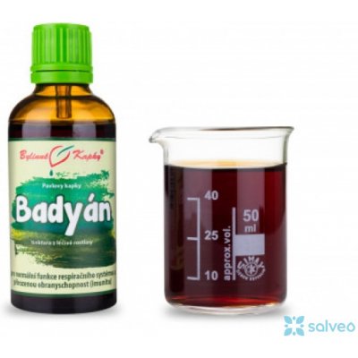 Bylinné kapky Badyáník kapky tinktura 50 ml – Hledejceny.cz