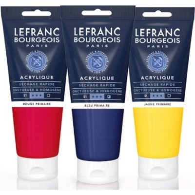 Akrylová barva Lefranc & Bourgeois Acrylique Fine 200 ml Dioxazine Violet – Hledejceny.cz