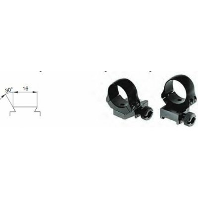 Montáž Recknagel pro Tikka, CZ527 (16mm) oka 30mm Výška BH: 14 mm, Průměr kroužků: Průměr kroužku 30 – Hledejceny.cz