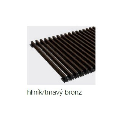 Korado Koraflex PM 34 x 250 cm Hliník/Bronz tmavý – Zboží Mobilmania