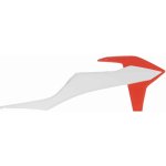 Rtech Spoilery chladiče KTM bílo- pár oranžové
