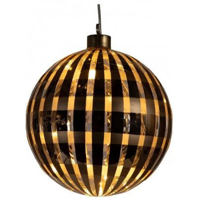 NIPEKO Dekor. koule LED 15cm zl. b.mat bat.tim. – Hledejceny.cz