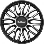 Kryty kol SPARCO ROMA 16", stříbrná/černá | Zboží Auto