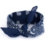 Art Of Polo FAsz13014SS18 bavlněný šátek Bandana tmavě modrá – Zboží Mobilmania