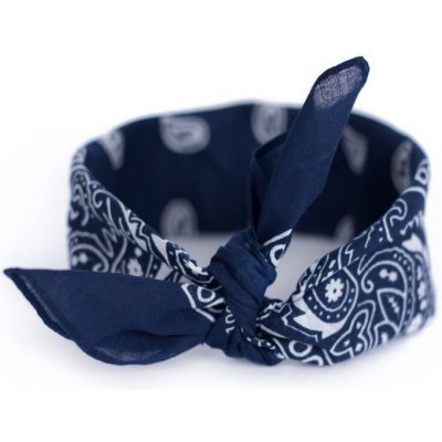 Art Of Polo FAsz13014SS18 bavlněný šátek Bandana tmavě modrá – Zboží Mobilmania