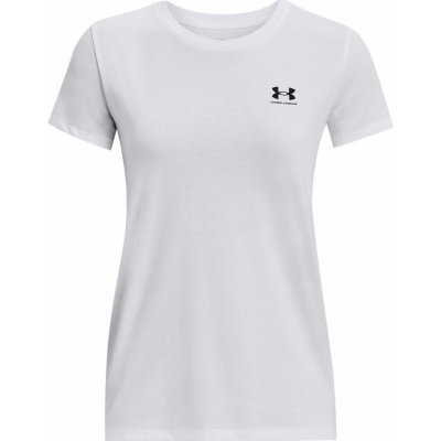 Under Armour UA W SPORTSTYLE LC SS 1379399-100 WHT