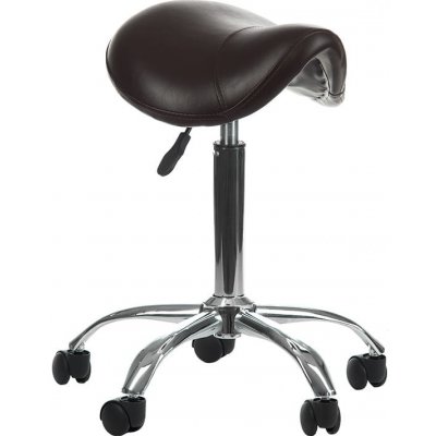 Beauty System kosmetický taburet BD-9909 hnědý – Zboží Dáma
