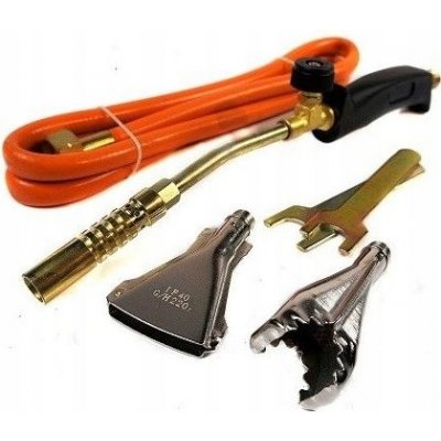 Plynový univerzální hořák PB + 3 koncovky MAR-POL M78393 – Zboží Mobilmania