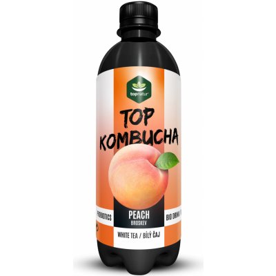Topnatur top bio Kombucha Broskev 0,5 l – Zboží Dáma