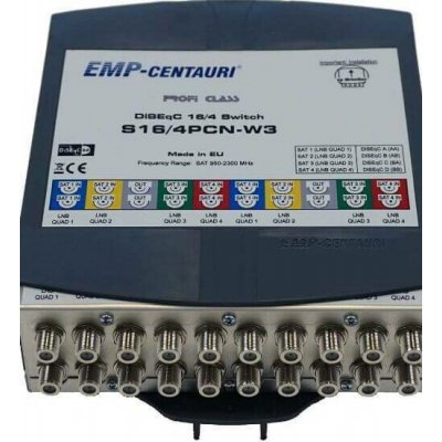 DiSEqC přepínač 164 EMP-Centauri S164PCN-W3 – Zboží Živě