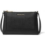 Michael Kors Sallie medium kožená crossbody kabelka černá – Hledejceny.cz