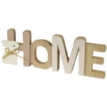 Dommio Dekorace HOME se zajíčkem 7,5x21,5 cm – Hledejceny.cz