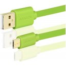 usb kabel Axagon BUMM-AM15QG Micro USB - USB A, 1,5m, zelený