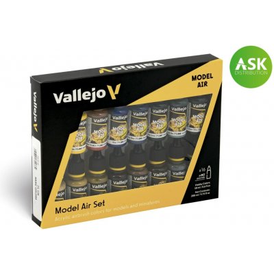 Vallejo Model Air Set 71178 basic color pack – Zboží Dáma