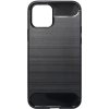 Pouzdro a kryt na mobilní telefon Apple Pouzdro ForCell Carbon Apple iPhone 12, iPhone 12 Pro černé