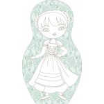 Presco Group Oblékáme německé panenky HANNA Omalovánky – Hledejceny.cz