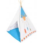 Ecotoys Teepee modro-bílý 8177 – Zboží Dáma