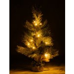 Solight vánoční stromek 45cm 15LED 3x AA IP44 časovač – Zboží Mobilmania