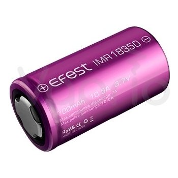 Efest Baterie IMR 18350 fialová 700mAh 700mAh