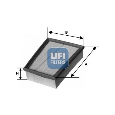 Vzduchový filtr UFI 30.157.00 – Hledejceny.cz