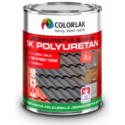 Colorlak 1K Polyuretan U2210 RAL 9005 černá 0,6 L