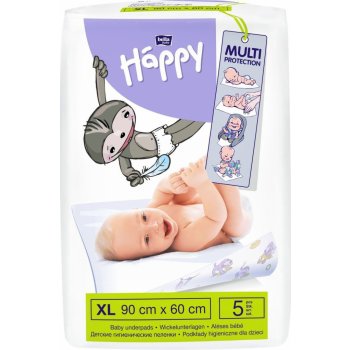 Podložky Happy na přebal kojenců 60 x 90 cm/5 ks