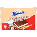 Manner Schnitte Milch-Haselnuss 5 x 25 g – Hledejceny.cz