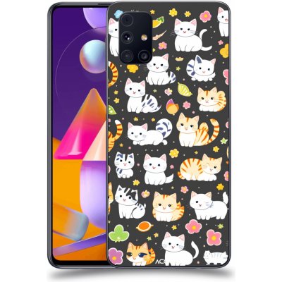 Pouzdro ACOVER Samsung Galaxy M31s s motivem Little cats – Zboží Mobilmania