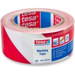 Tesa výstražná značkovací páska 50 mm × 33 m červeno-bílá – Hledejceny.cz