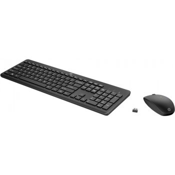 HP 650 Wireless Keyboard & Mouse White 4R013AA#BCM