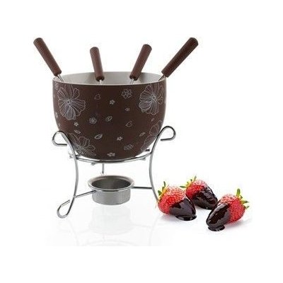 Banquet fondue set Choco Blossoms 6 ks