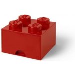 LEGO® úložný box s šuplíkem 25 x 25 x 18 cm červená – Zboží Dáma