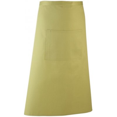 Premier Workwear Dlouhá zástěra do pasu s kapsou Limetková – Hledejceny.cz