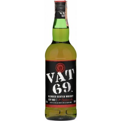 VAT 69 WHISKY 40% 1 l (holá láhev) – Hledejceny.cz