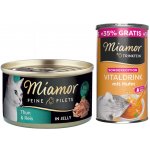 Miamor Feine Filets jelly světlý tuňák & rýže jelly 6 x 100 g – Hledejceny.cz