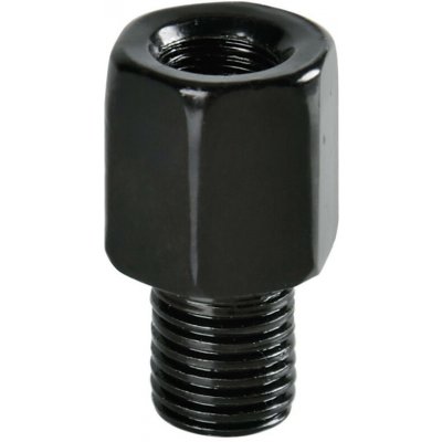 Redukce - adaptér na zrcátka na motorku černé M8/M10 pravý Lampa Italy | Zboží Auto