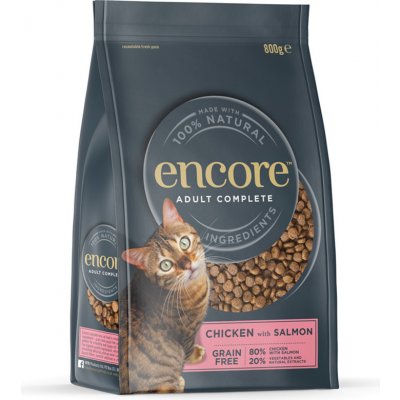 Encore Cat kuřecí s lososem 0,8 kg