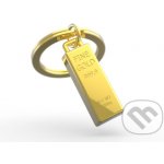 Přívěsek na klíče Metalmorphose Zlatá cihla – Zboží Dáma