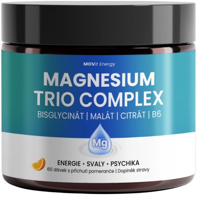 MOVit Magnesium Trio Complex Drink pomeranč 360 g – Hledejceny.cz