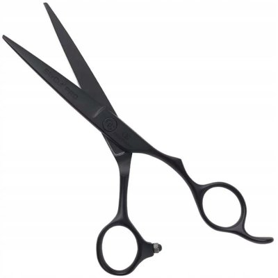 Olivia Garden Kadeřnické nůžky pro leváky SilkCut Pro Matt Black 5,75" PRO5.75L – Zboží Mobilmania