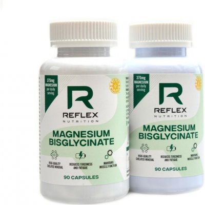 Reflex nutrition Magnesium bisglycinate 2 x 90 kapslí – Hledejceny.cz