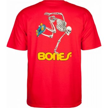 Bones SKATE SKELETON red