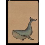 Baloušek Notes nelinkovaný A5 kraft velryba – Zbozi.Blesk.cz
