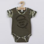 Kojenecké body s dlouhým rukávem New Baby Army girl Kojenecké body s dlouhým rukávem New Baby Army girl – Hledejceny.cz