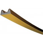 Těsnění TLT do oken a dveří, profil K 6 H, 9 x 4 mm, hnědé, 2 x 3 m | Zboží Auto