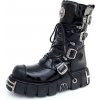 Pánské kotníkové boty New Rock Bizarre Boots (313-S1) Black