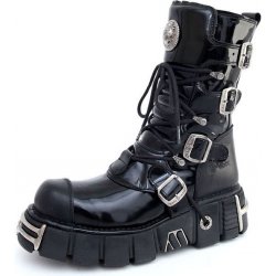 New Rock Bizarre Boots (313-S1) Black