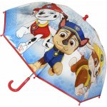 CurePink Paw Patrol Tlapková patrola 2400000399 deštník dětský modrý – Zboží Dáma